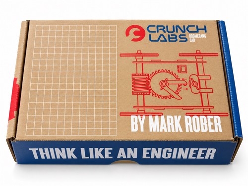 Crunchlabs boomerang car - crunchlabs, by