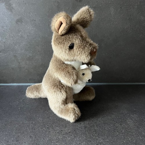 Plüsch känguruh mit baby - känguruh,