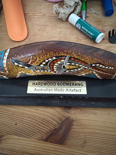Hardwood boomerang - hardwood, /