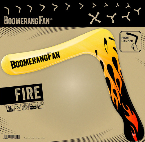 Bumerang boomerang fan - boomerang,