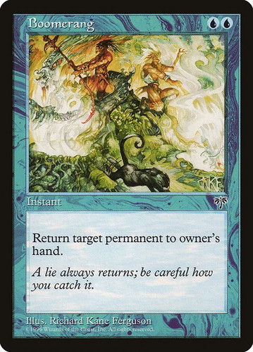 Magic mtg boomerang - magic/mtg, mir-