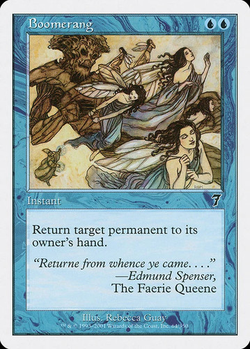 Magic mtg boomerang 7ed - magic/mtg, 7ed-64